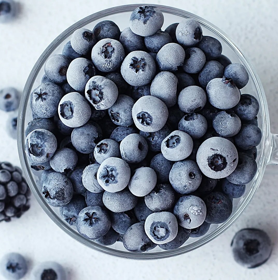 Frozen Blueberries